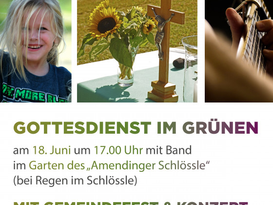 Plakat Gottesdienst im Gruenen hoch 2023