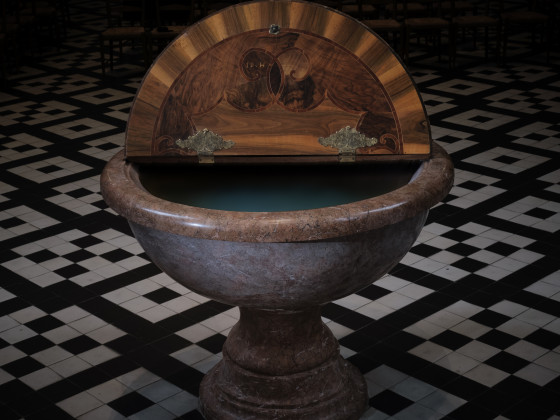 Taufstein 1719